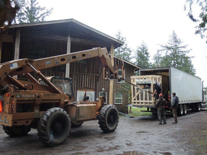 Canadian Barn Owl Bakery chose Bassanina steam pipes wood fired deck oven