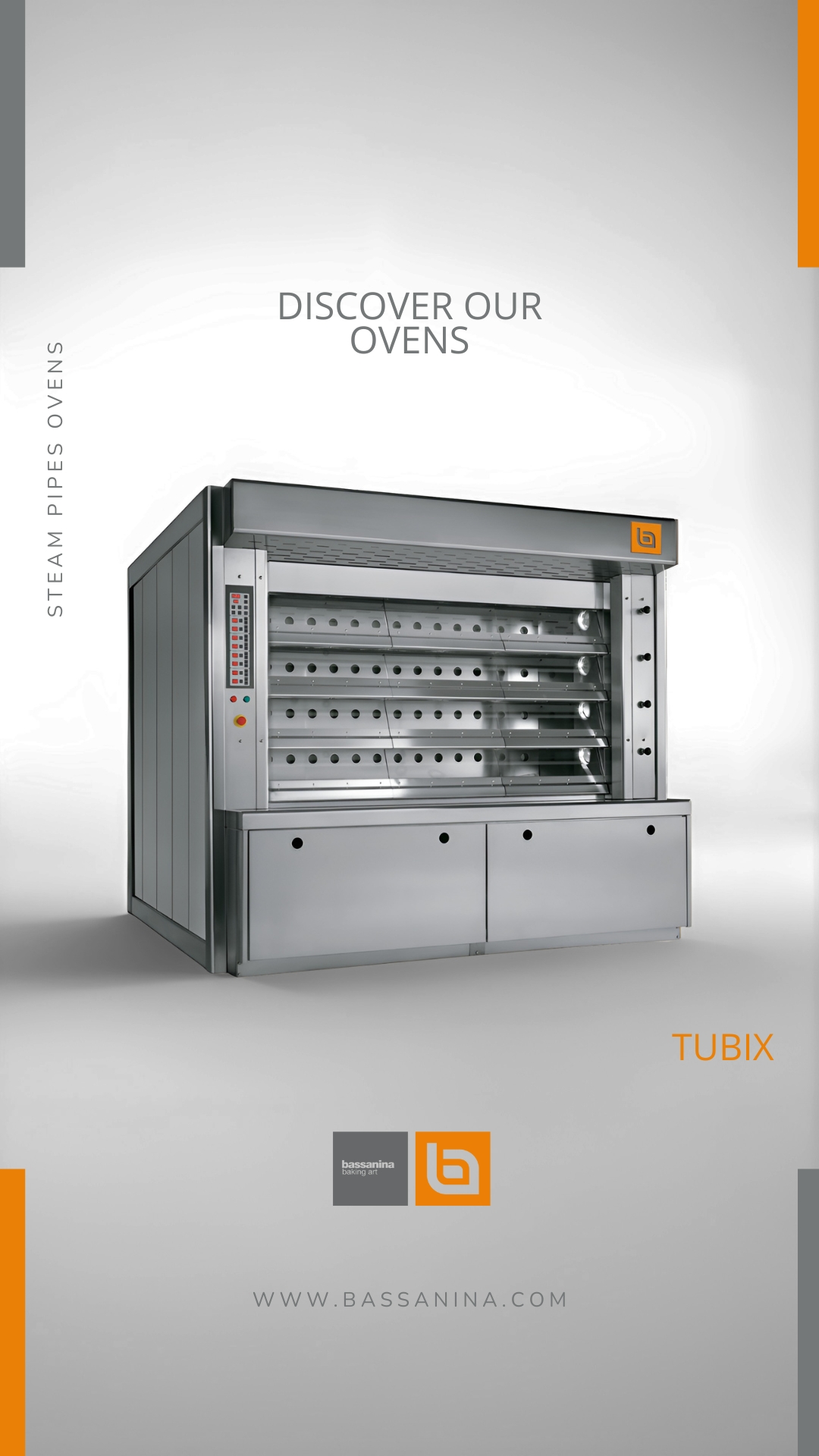 TUBIX.01 – STEAM PIPES DECK OVENS